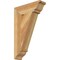 Ekena Millwork Traditional Traditional Rough Sawn Bracket, Western Red Cedar, 4"W x 14"D x 22"H BKT04X14X22TRA01RWR - alternate 1